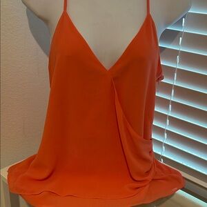 Naked Zebra Vibrant Orange Camisole